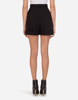 Thumbnail for your product : Dolce & Gabbana Double Woolen Fabric Shorts