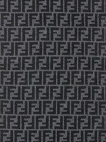 Thumbnail for your product : Fendi FF pattern fringed scarf