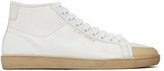 Thumbnail for your product : Saint Laurent White Court Classic SL/39 Sneakers