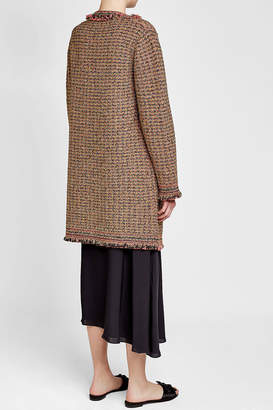 M Missoni Knit Coat with Wool, Cotton and Metallic Thread