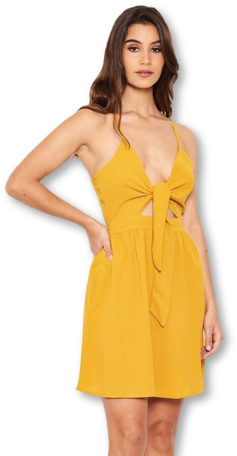 yellow dress for teenager