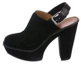 Thumbnail for your product : KORS Suede Slingback Platforms