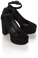 Thumbnail for your product : Alexander Wang Aiko Suede Platform Pump