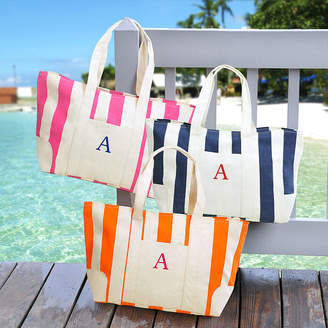 Cathy's Concepts CATHYS CONCEPTS Personalized Striped Tote