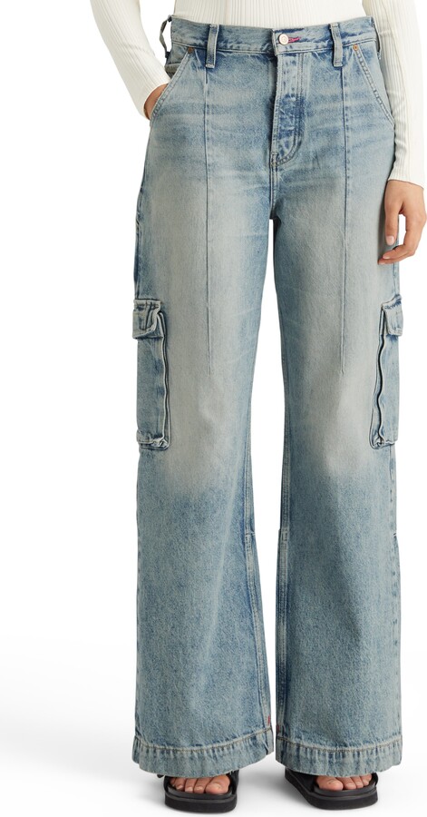 Scotch & Soda The Deep Wide Leg Cargo Jeans