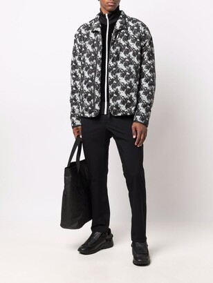 Stone Island Shadow Project Graphic Print Bomber Jacket