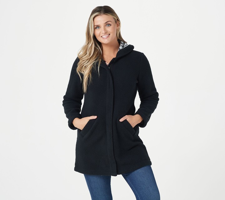 denim & co fleece jacket