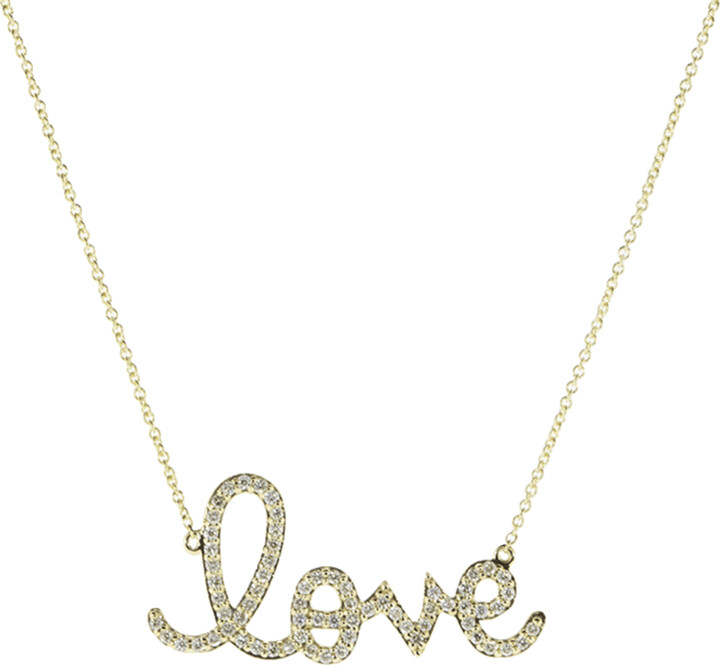 Love Script Necklace | Shop the world's largest collection of 