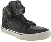 Thumbnail for your product : Supra mens grey & black vaider trainers