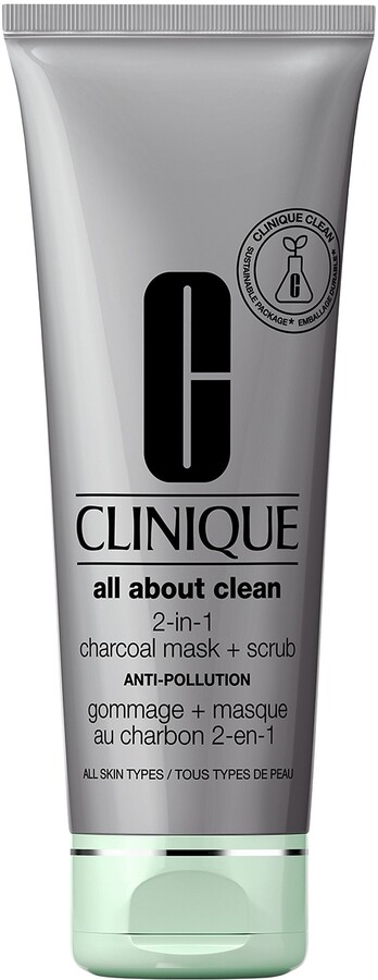 Clinique All About Clean™ 2-in-1 Charcoal Face Mask Scrub - ShopStyle