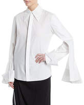 Thumbnail for your product : Awake 3-Sleeve Point-Collar Button-Down Cotton Shirt