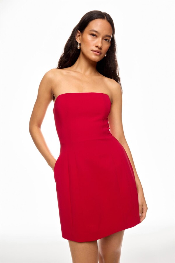A.L.C. Elsie Dress Red