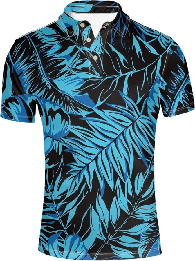 Kleding Herenkleding Overhemden & T-shirts Polos STYX Hawaiian Golf Polo 