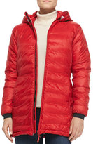 Thumbnail for your product : Canada Goose Camp Hooded Mid-Length Puffer Coat, Red