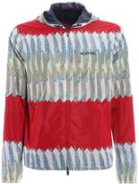 Thumbnail for your product : Valentino Feather Print Windbreaker