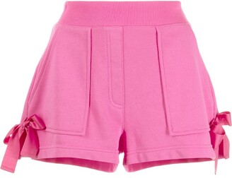 Cinq à Sept Jay bow-embellished shorts