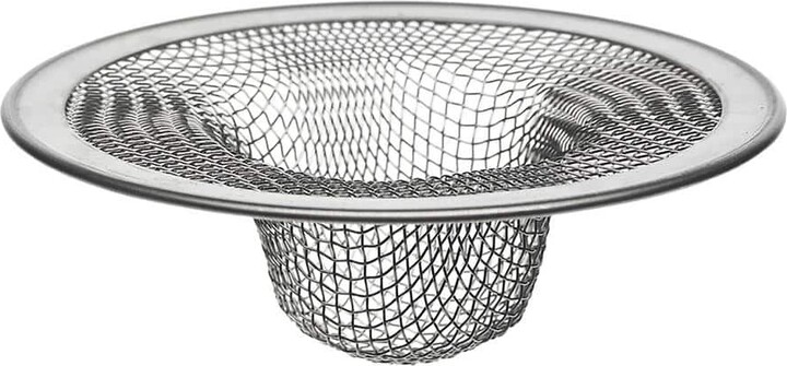4-1/2 in. Mesh Kitchen Sink Strainer in Stainless-Steel