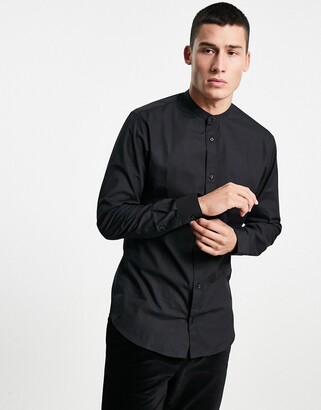Jack and Jones Black Men's Long Sleeve Shirts | Shop the world's largest  collection of fashion | ShopStyle