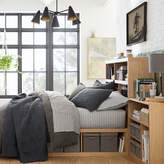 Thumbnail for your product : Pottery Barn Teen Diamond Stitch Sham, Standard, Faded Black
