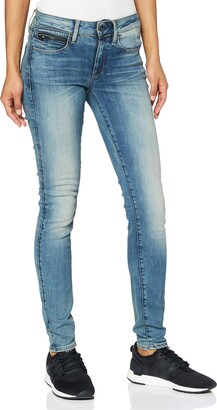 G Star Women's 3301 Studs Mid Waist Skinny-Jeans