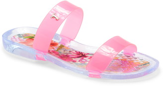 jelly women's slide sandals