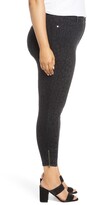Thumbnail for your product : 1822 Denim Tonal Leopard Print Ankle Zip Skinny Jeans