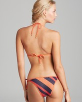 Thumbnail for your product : Marc by Marc Jacobs Cory Stripe Reversible Triangle String Bikini Top