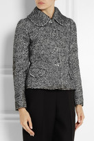 Thumbnail for your product : Dolce & Gabbana Crystal-embellished bouclé-tweed jacket