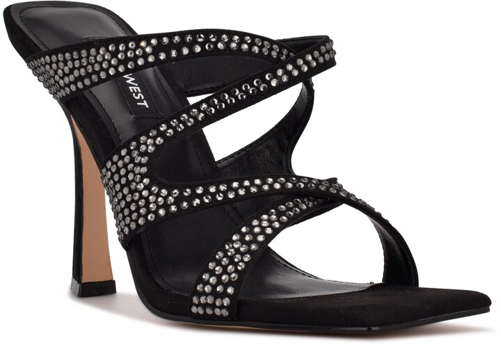 Nine West Dress Women's Black Sandals | ShopStyle