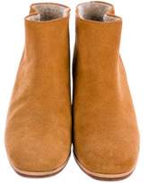 Thumbnail for your product : Rachel Comey Suede Round-Toe Ankle Boots
