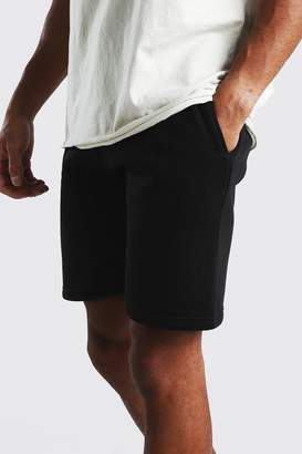 boohoo Jersey Mid-Length Shorts
