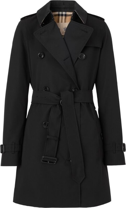 Atterley Women Clothing Coats Trench Coats Womens Black Trench Coat 