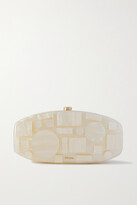 Thumbnail for your product : Cult Gaia Adara Acrylic Clutch - White