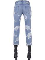 Thumbnail for your product : Stella McCartney Printed Organic Denim Jeans