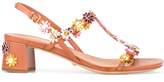 Thumbnail for your product : Car Shoe floral applique sandals