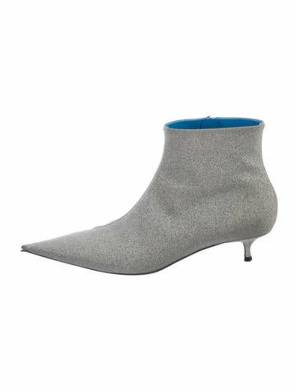 Balenciaga Boots Silver - ShopStyle