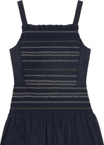 Thumbnail for your product : Jason Wu Smocking-Details Pleated Midi Dress