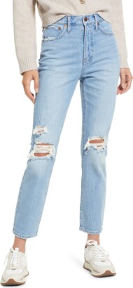 Madewell The Perfect Vintage Destructed Jeans
