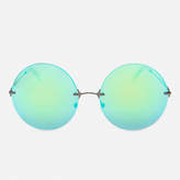 Christopher Kane Women's Round Frame Sunglasses Green