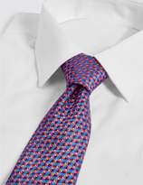 Thumbnail for your product : Marks and Spencer Pure Silk Geometric Tie