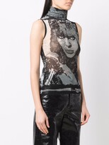 Thumbnail for your product : Jean Paul Gaultier Pre-Owned 1990s Face-Print Vest