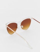 Thumbnail for your product : A. J. Morgan AJ Morgan square sunglasses in crystal