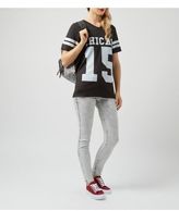 Thumbnail for your product : New Look Cameo Rose Black Chicago Baseball T-Shirt