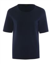 Thumbnail for your product : Jaeger Ponte Jersey 3/4 Sleeve Top