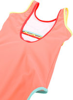 Thumbnail for your product : Chloé Kids zig zag detail swimsuit