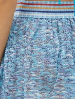 Thumbnail for your product : Missoni Mare High-rise Striped Lurex-jacquard Shorts - Multi
