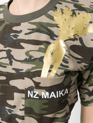 Natasha Zinko camouflage T-shirt