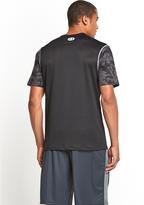 Thumbnail for your product : Under Armour Mens Heat Gear Sonic Fitted Printed T-shirt
