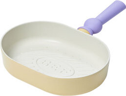 Neoflam Better Finger Grill Pan Oval Shaped 10"