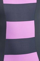 Thumbnail for your product : DKNY Shoulder Zip High Neck Maillot